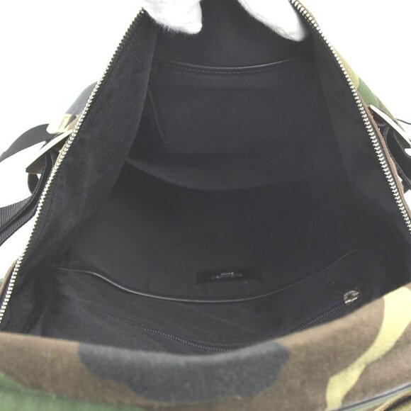 Saint Laurent Backpack Leather Canvas Ed main image 9